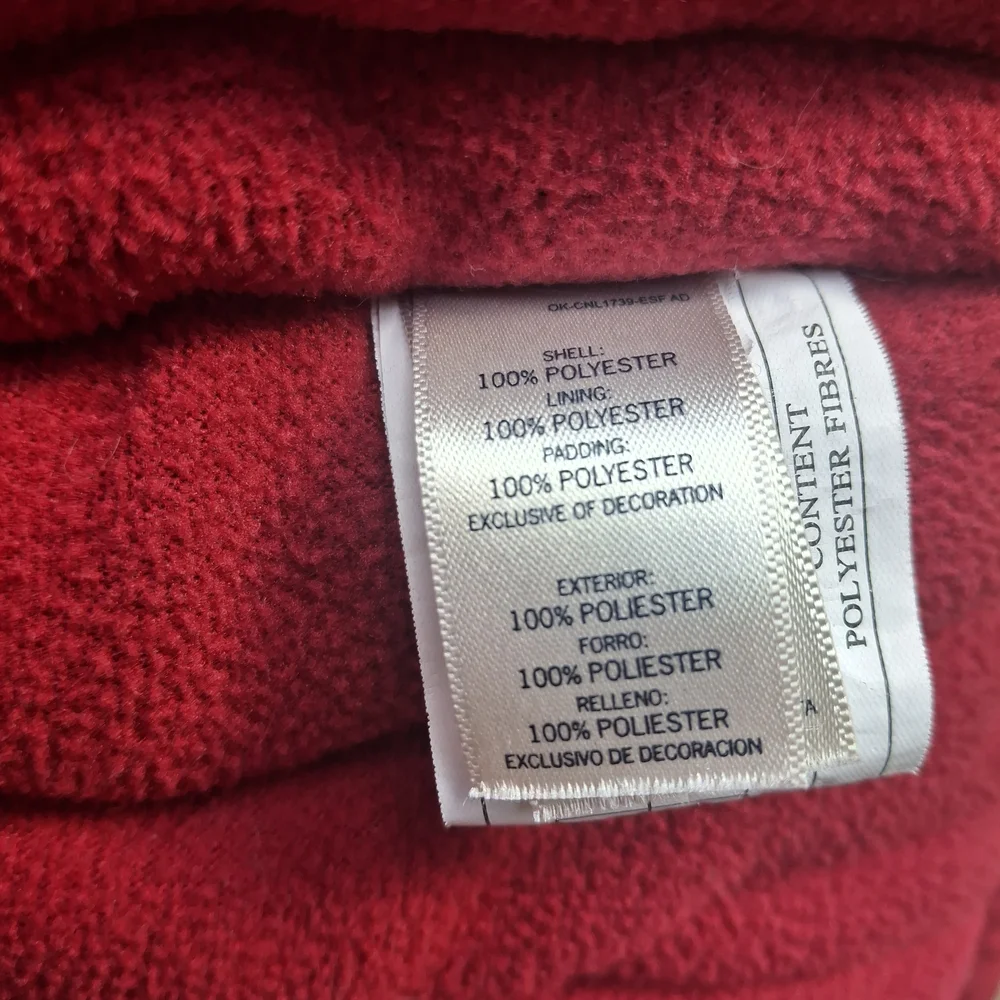 OshKosh B'gosh Red Coat with Button Accent